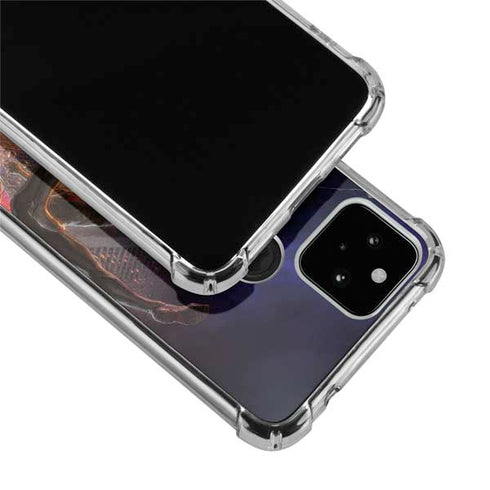 Marvel Spiderman Group Wall Google Pixel 5 Clear Case